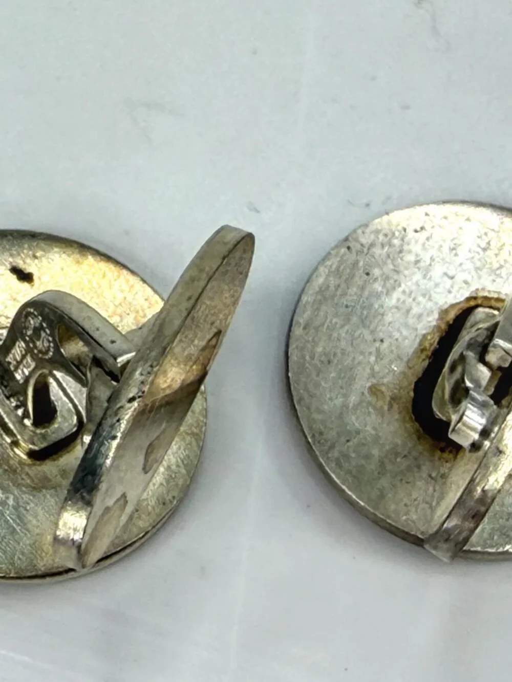 Vintage Georg Jensen Sterling Silver Viking Ship Cufflinks No. 50 15.8g SS480